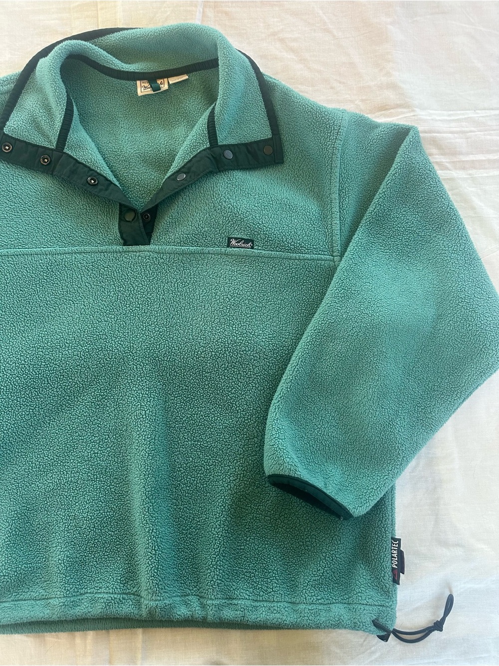 Woolrich Pullover Fleece Snap-Neck